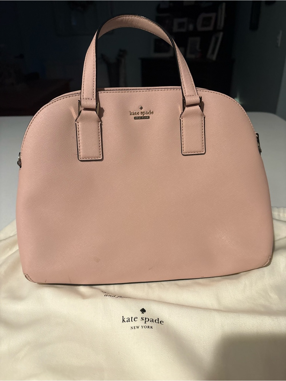 kate spade Blush Pink Dome Satchel